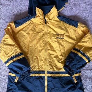 WVU Mountaineers Jacket with detachable‎ hood
